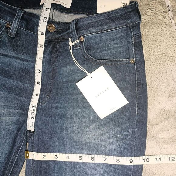 New Kan Can Women's Mid Rise Flare Denim Jeans KC6102DOP KanCan Wide Leg High - Picture 6 of 16